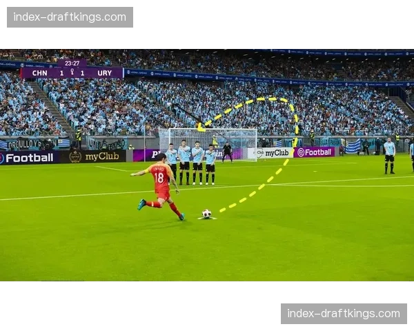 奥萨苏纳vs比利亚雷亚尔，帕雷霍任意球直接破门追平比分